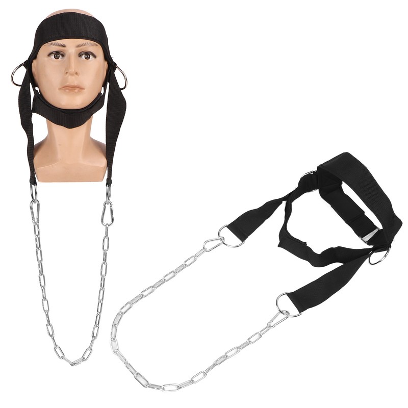 Neck Harness Adjustable Head Neck Weight Training Exerciser for Strength