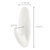 Command Ganchos, Blanco, 6 Hooks, Blanco