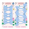 Basic Sense 12pcs Gingham Check Bow School Hair Set, Ribbon