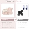 Microwavable Feet Booties for Discomfort Reduction, Heating Foot Warmer for