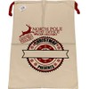 Large Santa Sacks Canvas Stocking with Drawstrings Reusable Designs (V8)