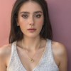 Renaiz - Collares geométricos con inicial de oro para mujer,