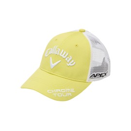 Callaway Women's Continuous Classic Mesh Cap, Tour A MESH CAP WM JM Hat, Golf, 24SS_1060_Yellow