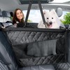 Pecute Dog Car Seat, Back Seat Extender for Dogs, Upgraded