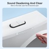 Cabinet Door Bumper, Clear Rubber Door Stopper, Wall Protector, Adhesive