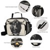 ALAZA Black Bull Kids Lunch Box Girls Boys Insulated Lunchbox