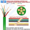 Enough 14AWG 100FT 6 Way Trailer Wire Harness - Green