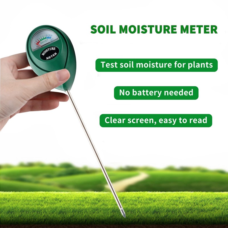 Hathdia Soil Moisture Meter, Plant Water Meter Soil Meter Moisture