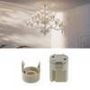 ECSiNG 6PCS G9 Lamp Holders Keyless Ceramic Halogen Socket with