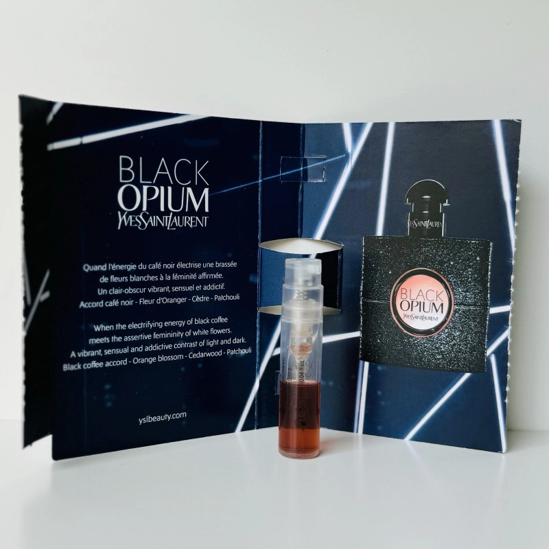 Yves Saint Laurent YSL Black Opium Perfume Collection Sample Vial