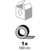 Schellenberg 10400 Fastening Tape 5.6 m Transparent