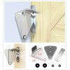 CCJH Stainless Steel Latch Sliding Door Lock for Sliding Barn