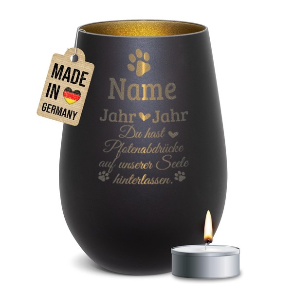 PR Print Royal Mourning Lantern for Animals - Leave Paw