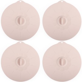 4"-12" Silicone Lids for Cups Bowls Plates Pans, Microwave Splatter Cover, Kitchen Containers Lids Cover for Food Storage, Large 9.4" 4 Pack