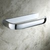 Aothpher Wall Toilet Roll Holder Bathroom Tissue Rack Brass Chrome