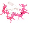 Elegani 10 LED Flamingo String Lights – Warm White Indoor