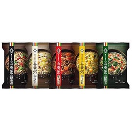 Yomeishu Manufacturing Yakuzen Series Goyo Porridge Assortment, 5 Types x 1