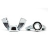 M10 (10mm) Wing Nuts Butterfly Nut Thumb Zinc Plated (Pack