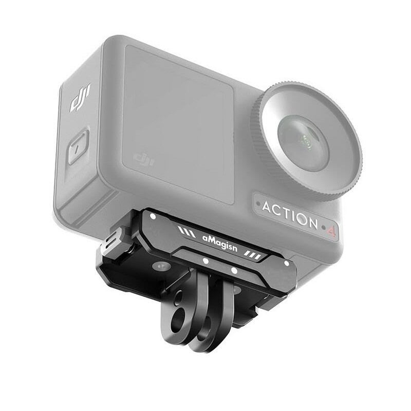 DJI Action4/Osmo Action 3 Adapter Bracket Magnetic Adapter Mount Foldable