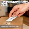 JRILUO Multi Mini Pocket Box Opener, Small Pocket Multi Tool,