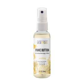 Aura Cacia Essential Solutions Mist, Panic Button, 2 Fluid Ounce