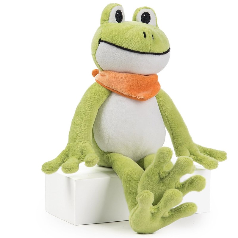 Schaffer 5732 Cuddly Toy Frog Quark Size M 26 cm