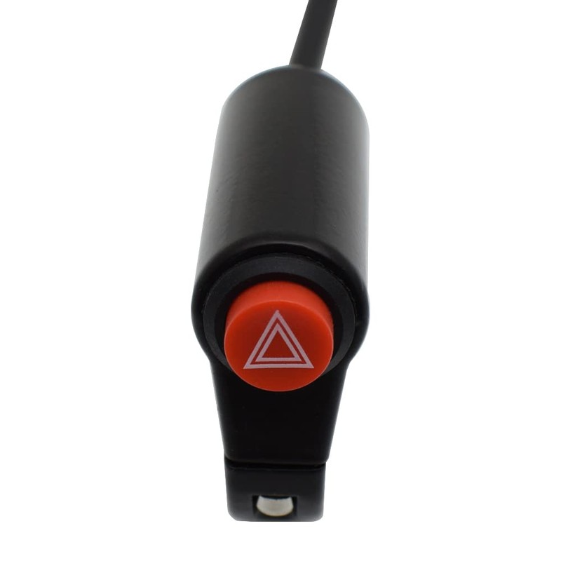 22mm Motorcycle Handlebar Switch ATV Bike 12V LED Warning Light