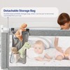 IKARE Bed Rail for Toddlers, New Upgraded Infants Safety Bed