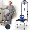 JJ CARE Step Stool with Handle for Elderly (300 lbs.