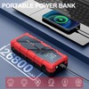8000A Jump Starter with Air Compressor, 26800mAh 150PSI Portable Car