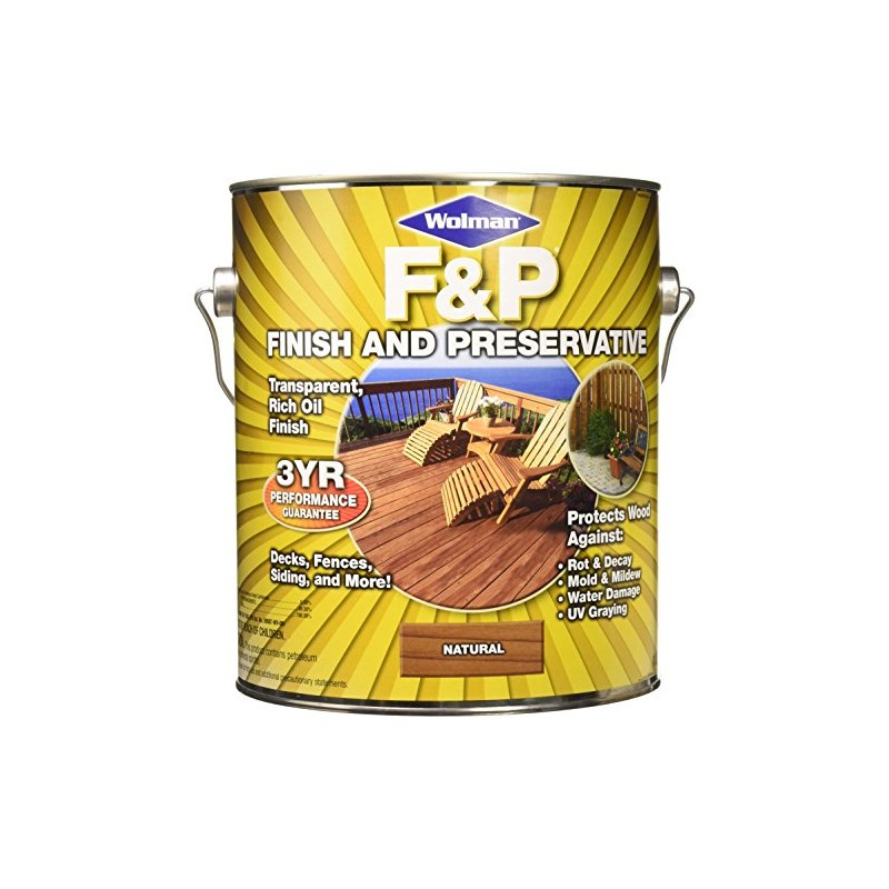 Rust-Oleum Wolman F&P 14396 Natural Finish and Preservative