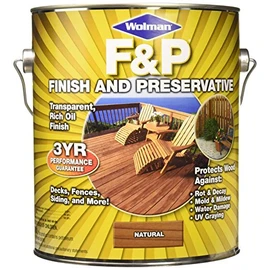 Rust-Oleum Wolman F&P 14396 Natural Finish and Preservative
