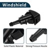 TUCKBOLD Washer Nozzle Fits Jeep Patriot 2009-2017 Front Black Window