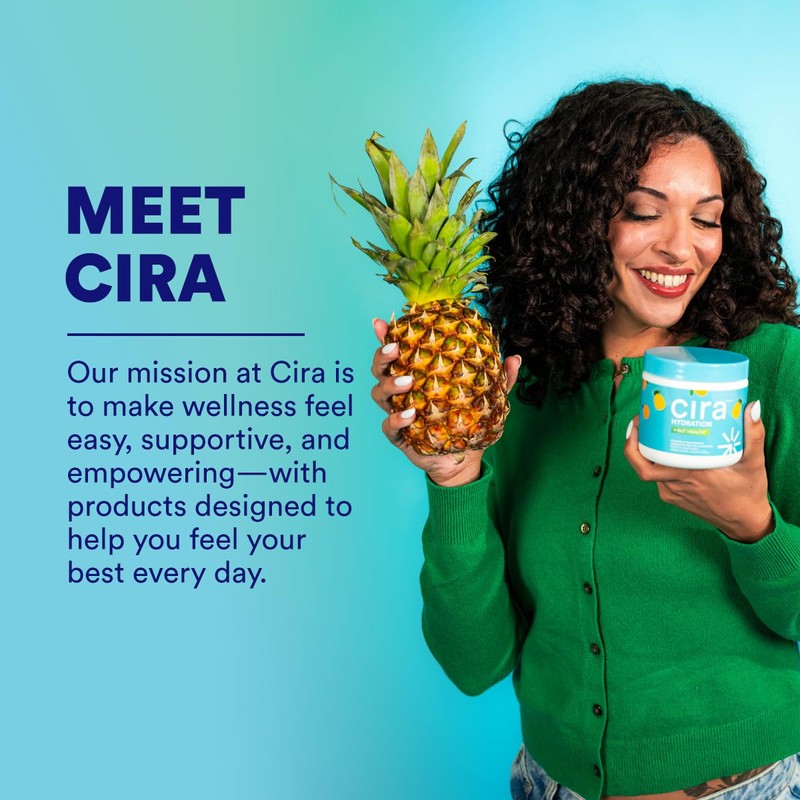 Cira Hydration + Gut Health Powder (45 Servings) - Electrolyte