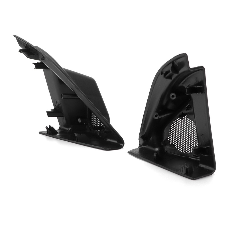 2pcs Car Door Tweeter Speaker Cover Trim Loudspeaker Decor Replacement