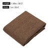 sourcing map Coffee Speaker Grill Cloth 40"x58" Stereo Box Fabric