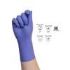 Ansell Microflex 93-853 Multi-purpose gloves, chemical & liquid protection, Blue,