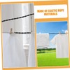 Alipis Portable Outdoor Clothesline Elastic Drying Rope Hooks for Camping