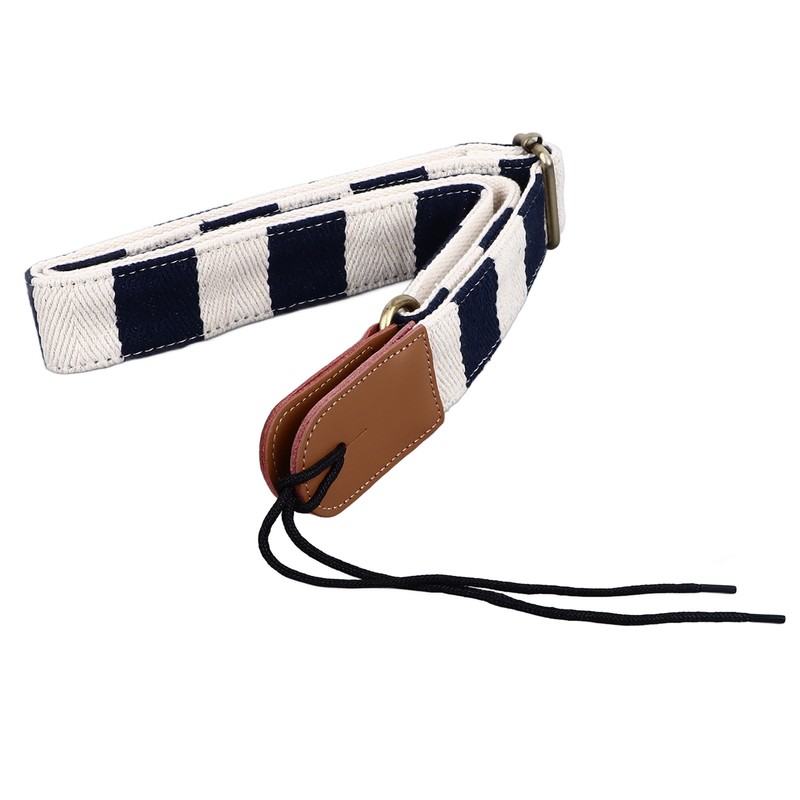 Ukulele Strap Thicken for Shoulder Cotton Plaid Adjustable Length String