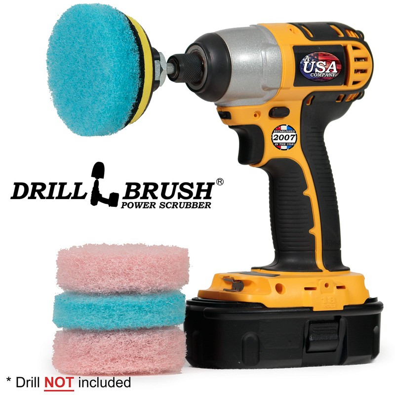 Power Scumbusting Scrubbing Pads Bathroom Surfaces Shower Tubs Tile