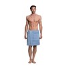 Turkuoise, toalla turca turca de algodón para hombre, de terciopelo,