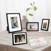 Golden State Art 8x10 Picture Frames - Black Solid Wood