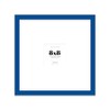 8x8" Square Picture Frame, Display Pictures 4x4" With Mat or