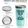 Badminton Player Teal Edition Viking Tumbler 20oz - Off the