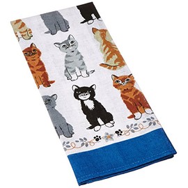 Kittens Arrived Linen Tea Towel