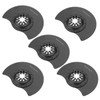 Multitool Saw Blades, Multitool Accessories, 5 Pieces Circular Oscillating Saw