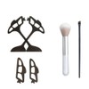 XFSRG Eyetour Eyeshadow Tool Set, Reusable Eyeshadow Stencil, Eyeliner Stencil,