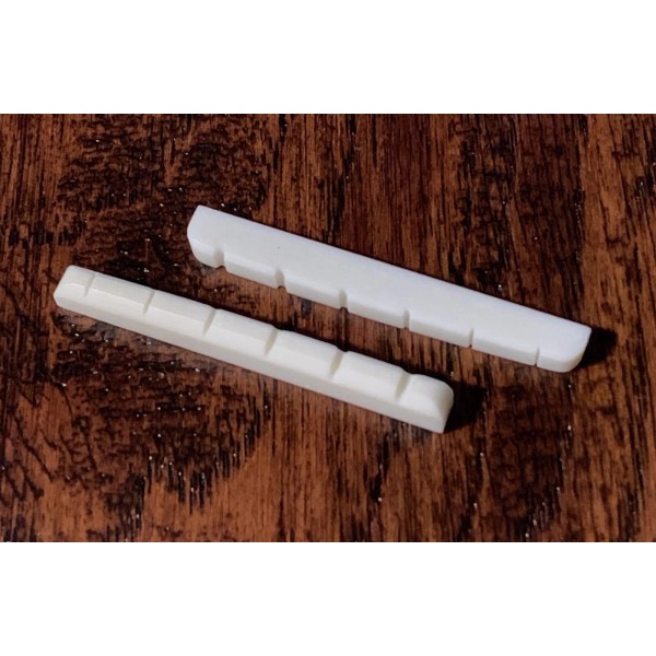 Unbranded 2 x BONE GUITAR NUTS / 42mm AND 43mm