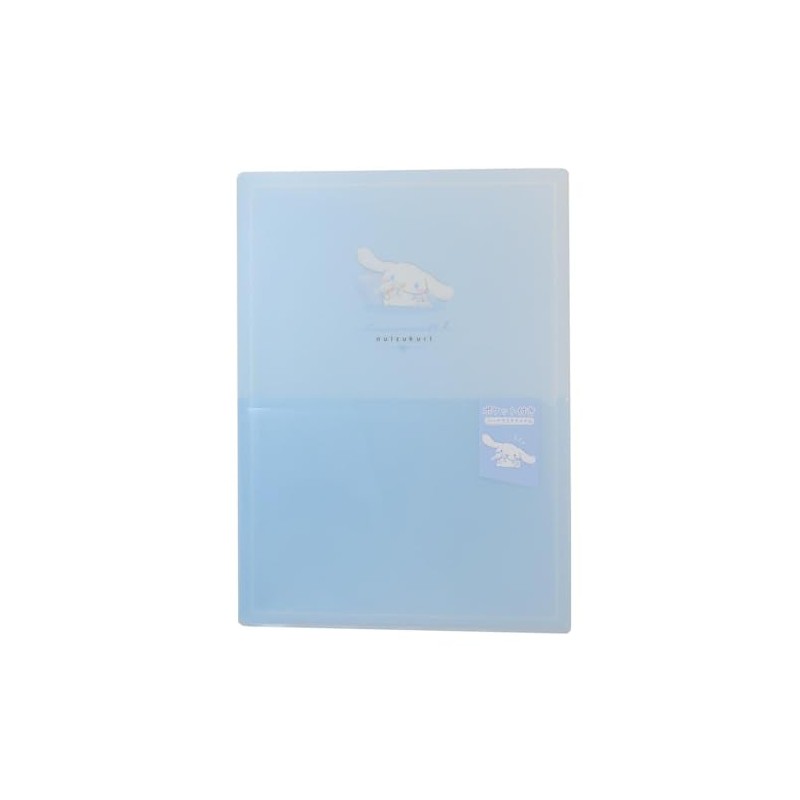 Cinamoroll Pocket File, Hard Clear File with Pocket, A4/School Entrance