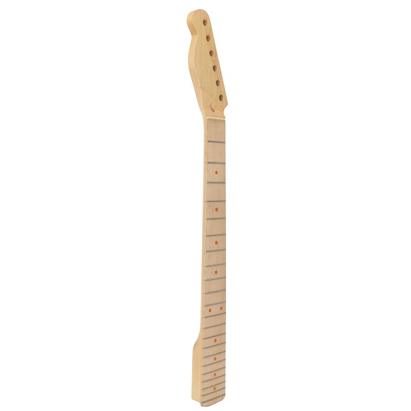 22 Frets Maple Wood Left Hand Guitar Neck Electric Guitar